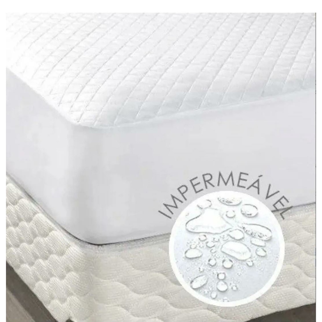 Protetor Colchão Queen Box Capa Box Capa Impermeável Matelado o Melhor Preço