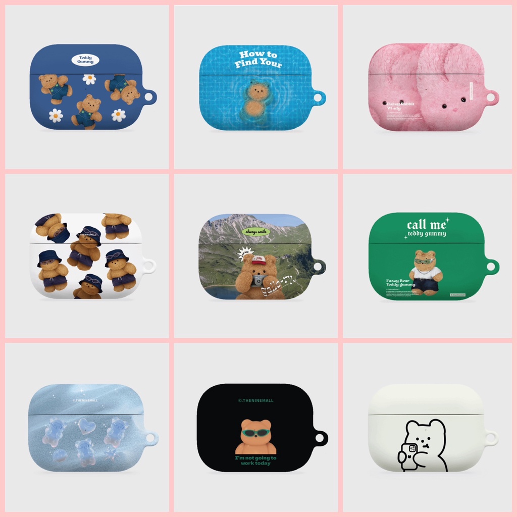 【 Compatível Para AirPods Case 】 A Coleção De Capa Rígida Nove Mall 1 Design Exc