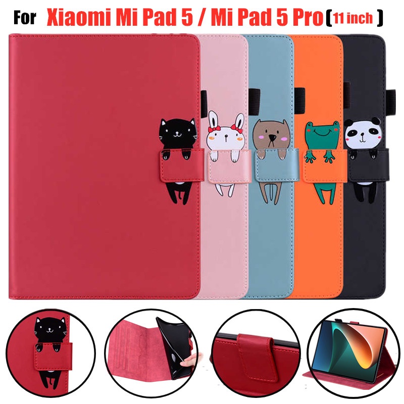 Para Xiaomi Mi Pad 5/Pro 11 Polegadas Carteira Magnética Compartimento