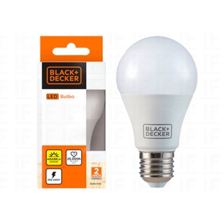 Lâmpada Led 4,7w Bulbo Soquete E27 Bivolt Black + Decker