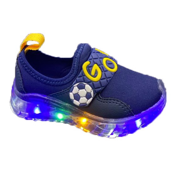 Tênis Luzinha LED Gol I Antil Criança Bebê Co Ortável Copa — R$ 49,58 em Shopee, 32% OFF