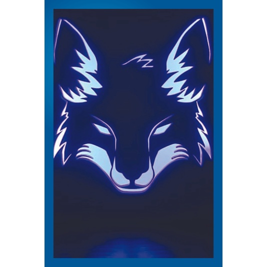 Placa Quadro Decorativo Cruzeiro Mafia Azul Zeiro maior de minas de MDF 6mm (Não empena com tempo) 20x28cm Impressão Direta 75