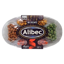Bandeja Mix Amendoim Crocante 340g - Alibec