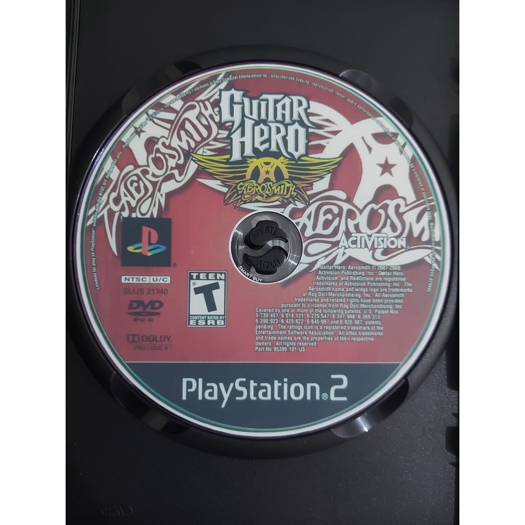Guitar Hero Aerosmith ps2