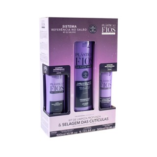 Kit Cadiveu Professional Plástica dos Fios - Shampoo e Máscara e Ativo Antifrizz