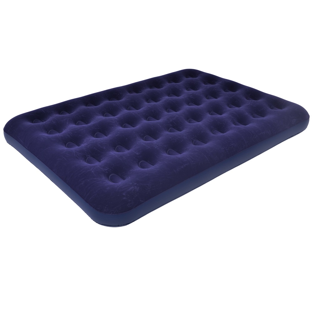 Colchão Inflável Casal Flocked camping 191cmx137cmx22cm