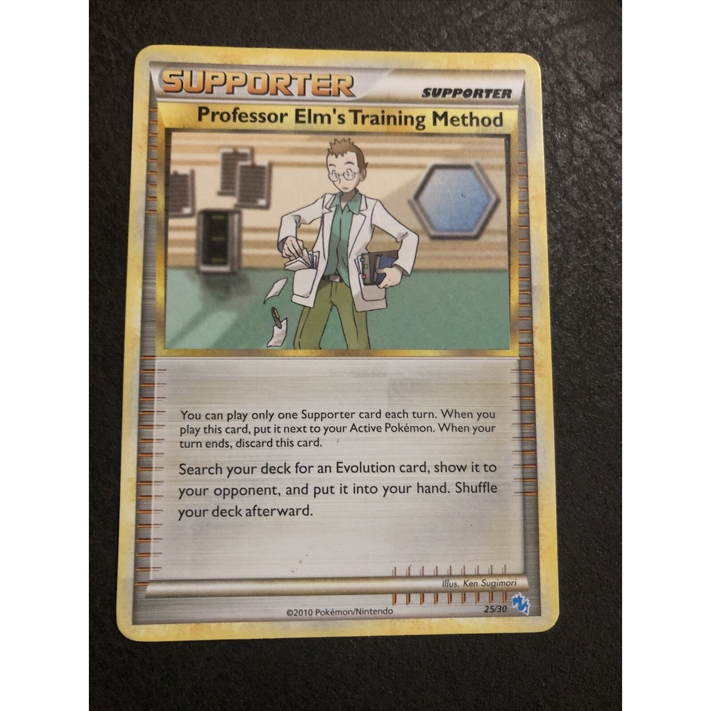 Pokemon Professor Elm's Training Method Heart Gold & Soul Silver Gyarados & Raichu Trainer Kit