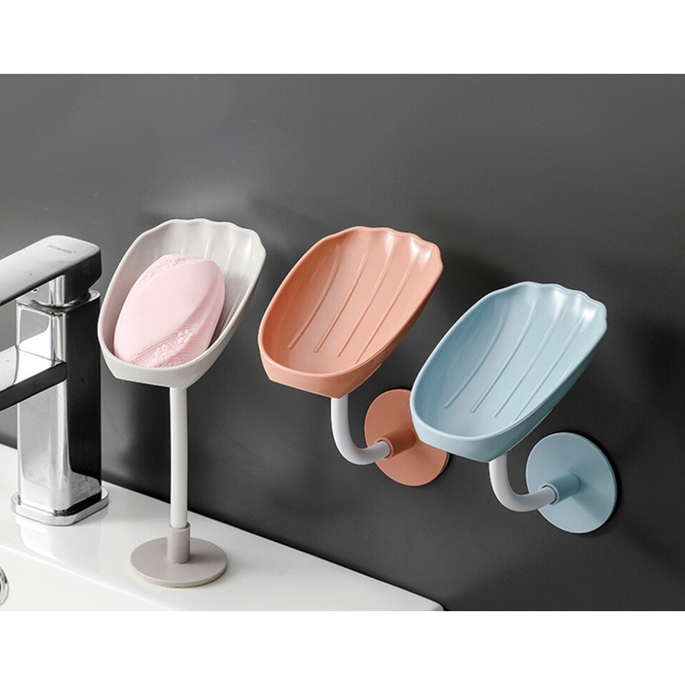 Saboneteira De Parede Pia Porta Sabonete Adesivo Criativo