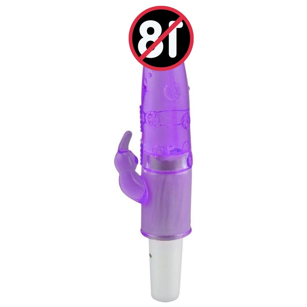 Vibrador Feminino Ponto G Dupla Estimulação Clítores Rabbit Jelly Vibrador  Anal Sex Shop - Escorrega o Preço