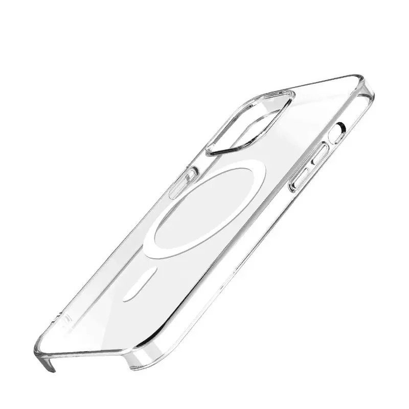 Capa compativel IPhone xr 11 12 13 14 15 16 17 air plus pro max com Magnética Para Carregador Sem Fio