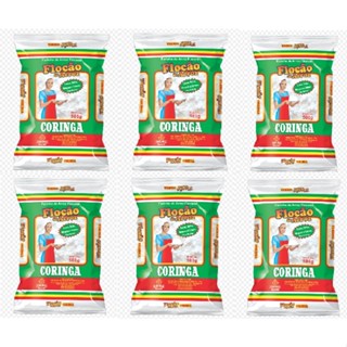 Flocão de Arroz Coringa 500g - Kit com 06 Unidades