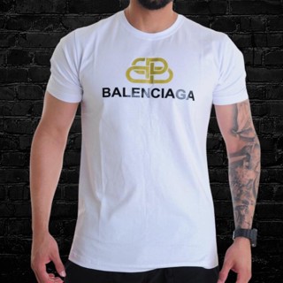 Camiseta T-Shirt Balenciaga Camiseta Promoção Confortável Básica Masculina