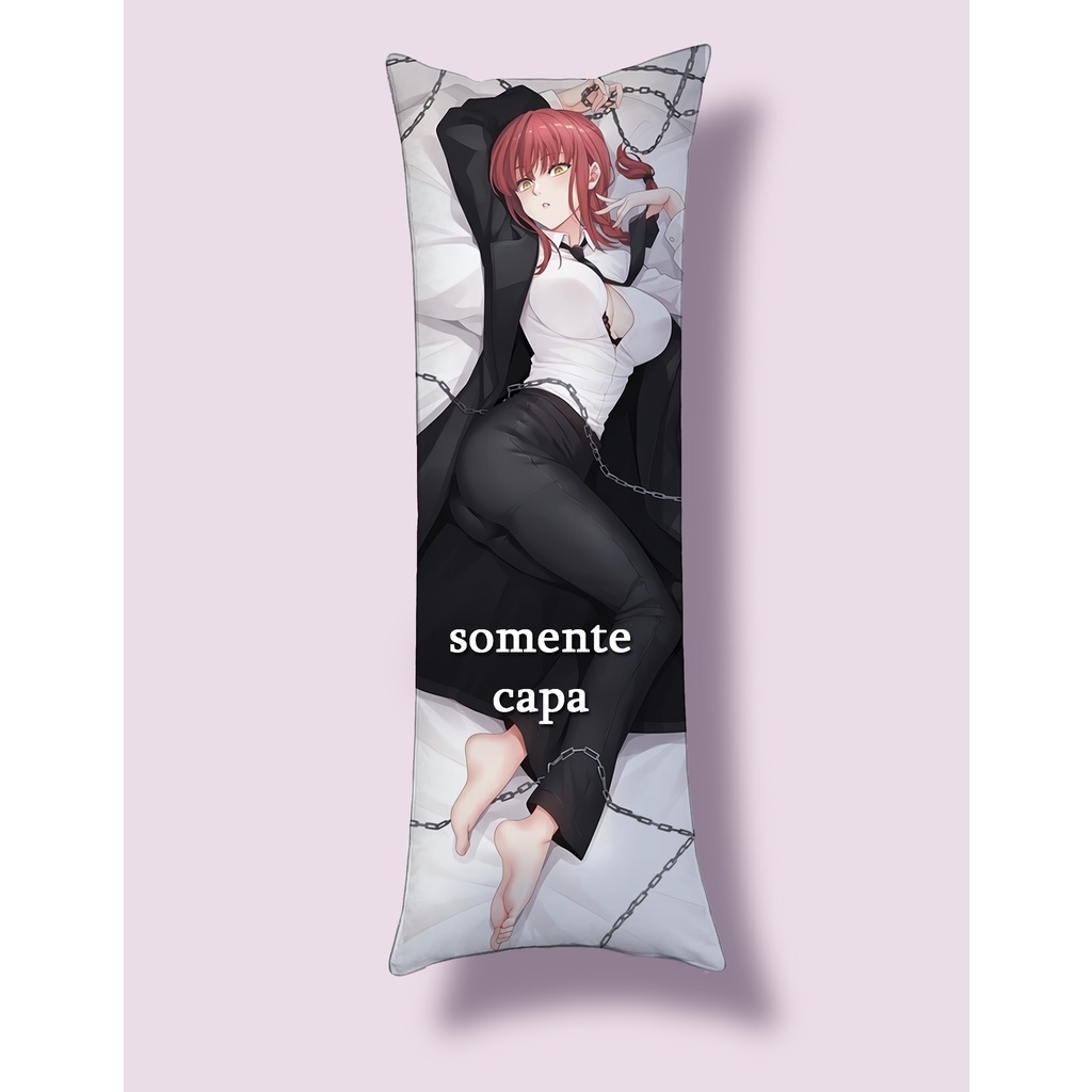Capa Dakimakura Chainsaw Man Makima Shopee Brasil
