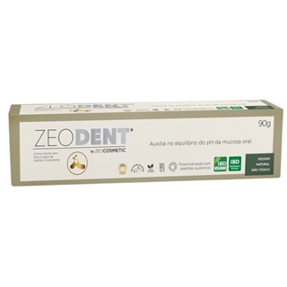 ZeoDent - Creme Dental Vegano a Base de Zeólita Clinoptilolita em Oferta na Shopee