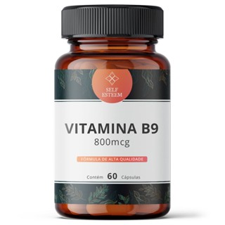 Vitamina B9 (Ácido Fólico) 800Mcg