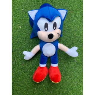 Boneco Sonic Pelucia 50cm grande lindo fofo antialergico azul