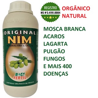 Óleo De Nim Neem Flex Orgânico Puro Neem Azadiracthina 1 Lt