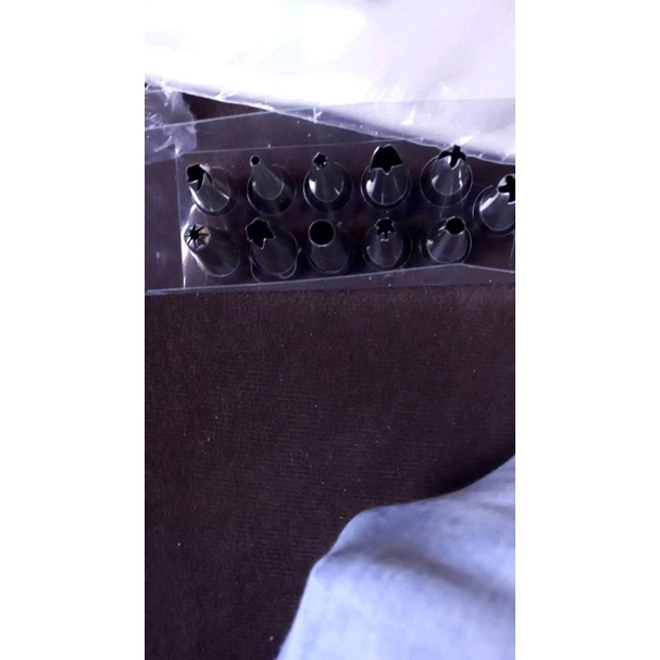 BICO DE CONFEITEIRO KIT ( 12 BICOS )
