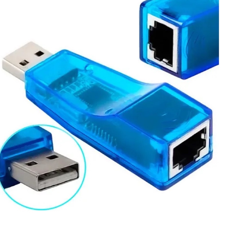 Adaptador Usb X Placa Rede Rj45 USB 2.0- Lan Place Rede Externa Ethernet