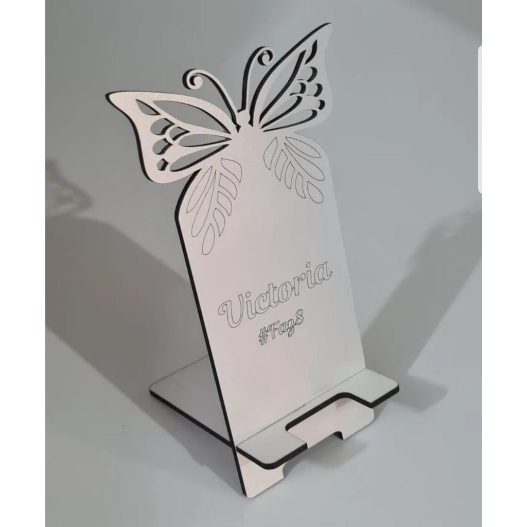 KIT com 25 porta celular lembrancinha em mdf em Oferta na Shopee