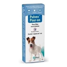 Pulvex Pour-on Cães(auxilia Leishmaniose Visceral)antipulgas em Oferta na Shopee