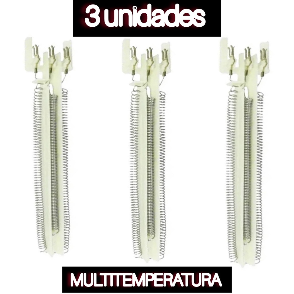 Resistência Advanced E Top Jet MULTITEMPERATURA Kit 3 Unidades 127V Ou 220V 7.500W 6.400W 5.500W em Oferta na Shopee