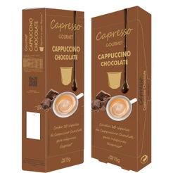 Cappuccino Chocolate Nespresso Cápsula Capresso 10 Unidades