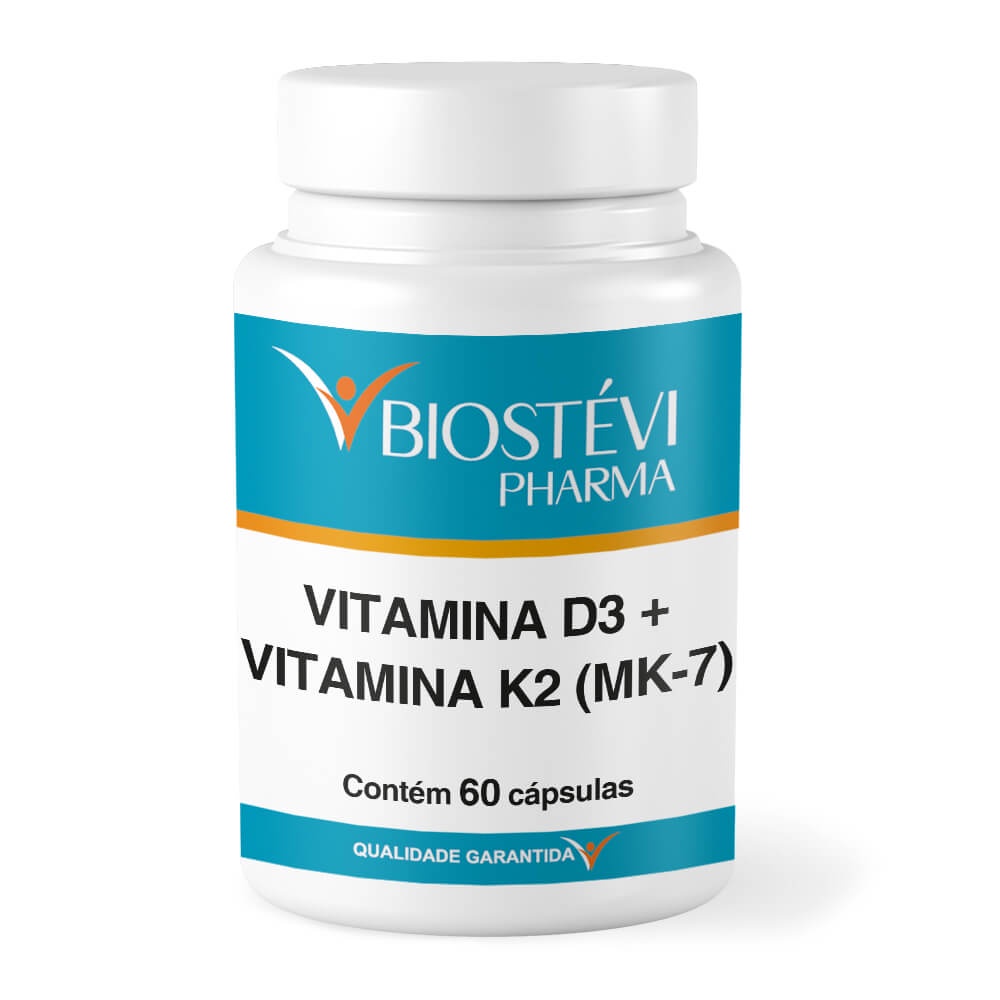 VITAMINA D3 + VITAMINA K2 60 CAPSULAS