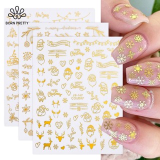 Adesivos De Natal Dourados Floco De Neve 3D Pregos De Prata Brilhante Xmas Árvore Elk Deer Transferência De Veado Deslizantes De Inverno Acessórios em Oferta na Shopee