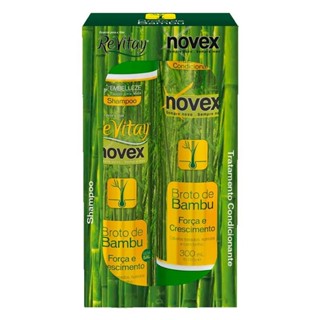 Kit Shampoo + Condicionador Novex Broto De Bambu 300ml