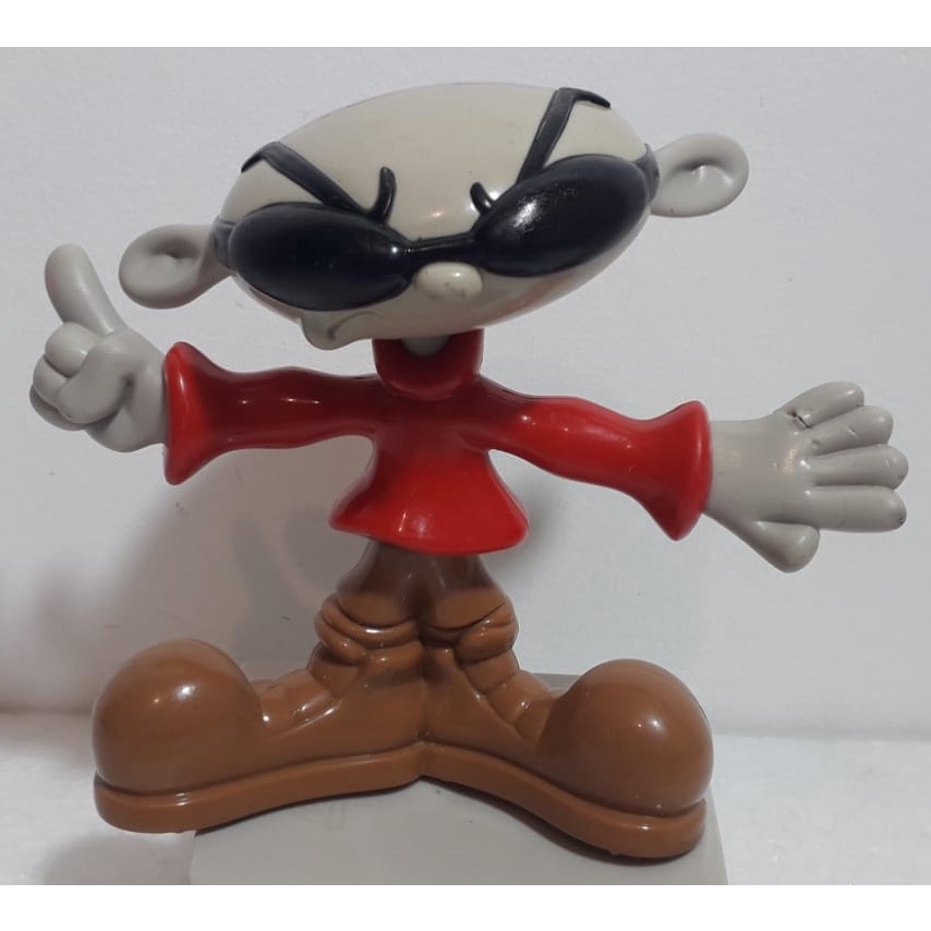 Boneco com Imã do Personagem Nico Uno - Número Um da Coleção Turma do Bairro - Mc Donalds