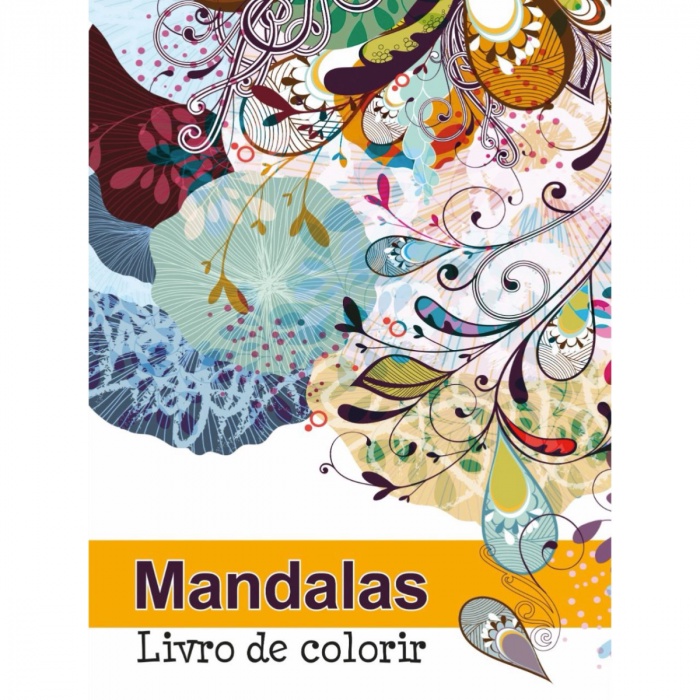 MANDALAS - LIVRO DE COLORIR em Oferta na Shopee