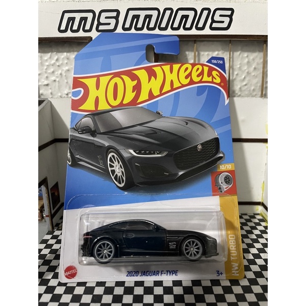 Hot Wheels Jaguar F-Type 2020 Blu: Modellino Auto 1/64, Serie Factory Fresh 2021, Collezione GRX29 - 3
