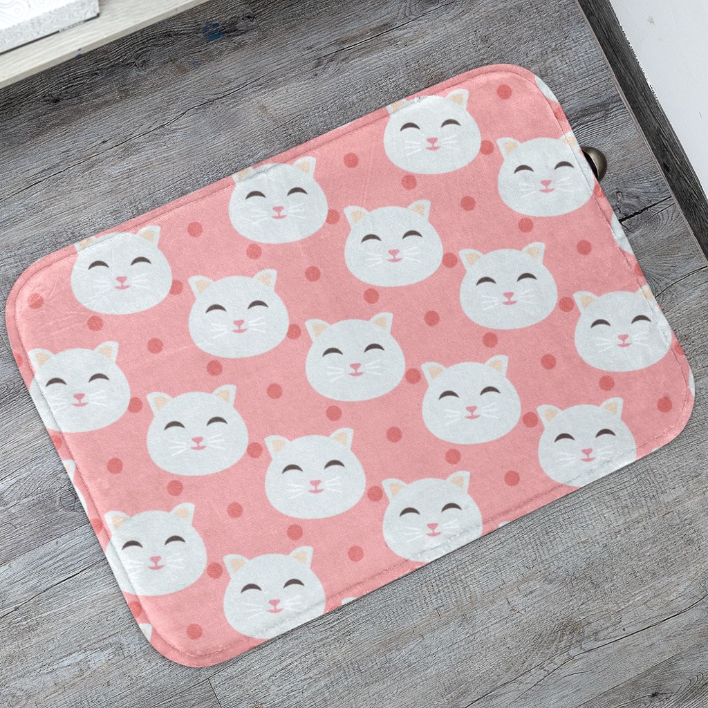 Tapete Pet Decorativo p/ Comedouro 55X35