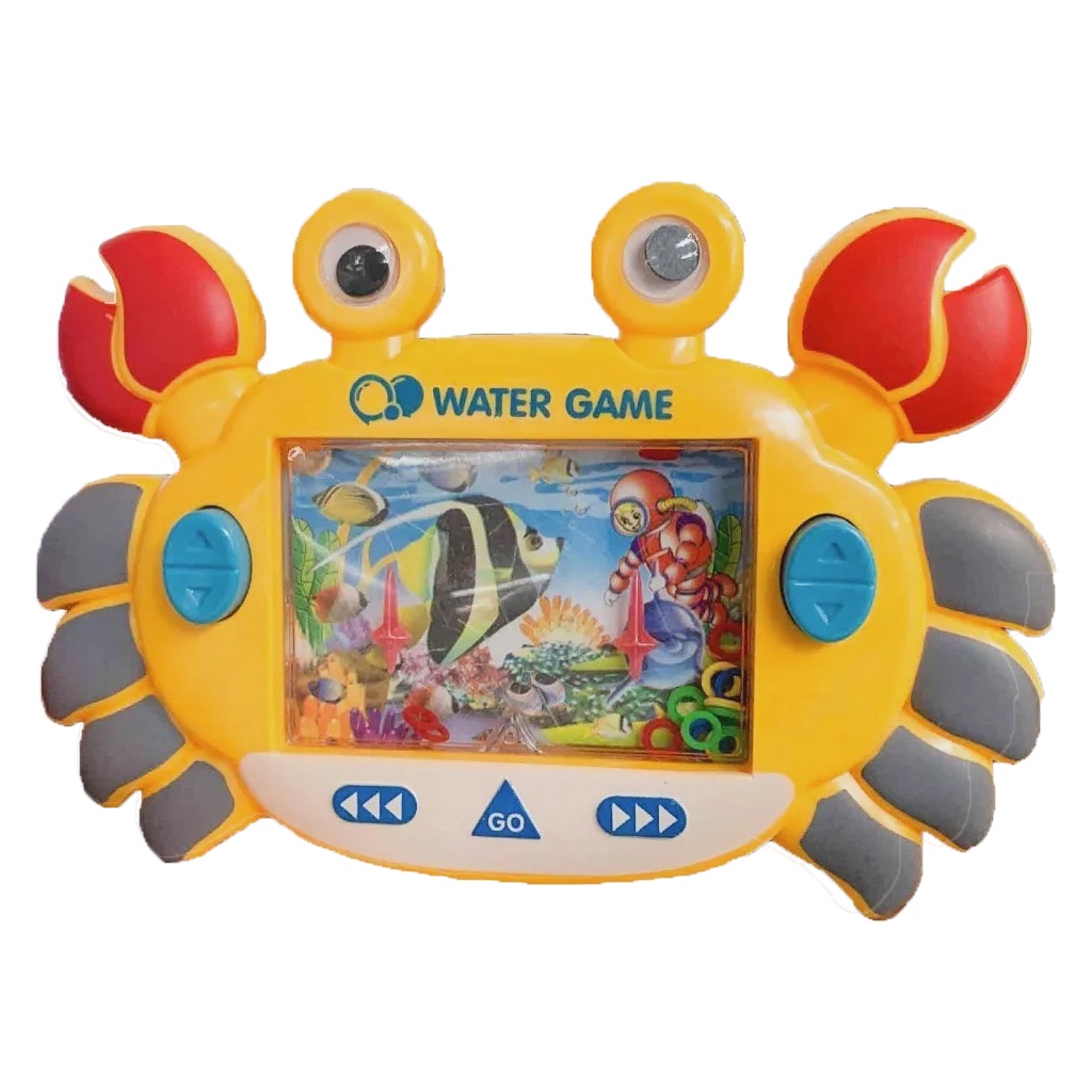 Water Ring Jogo Brinquedo Argolas Água Caranguejo Shiny Toys - Mom & Baby