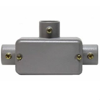 Condulete Tipo T Fixo Aluminio 1 Polegada Com Rosca Bsp TGVP