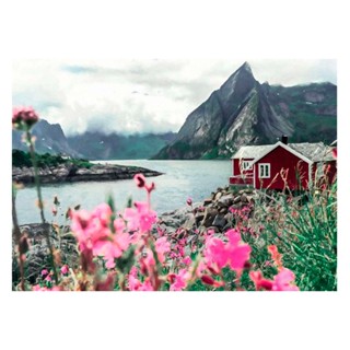 Puzzle 1000 peças Ilha Norueguesa - Ravensburger - Importado