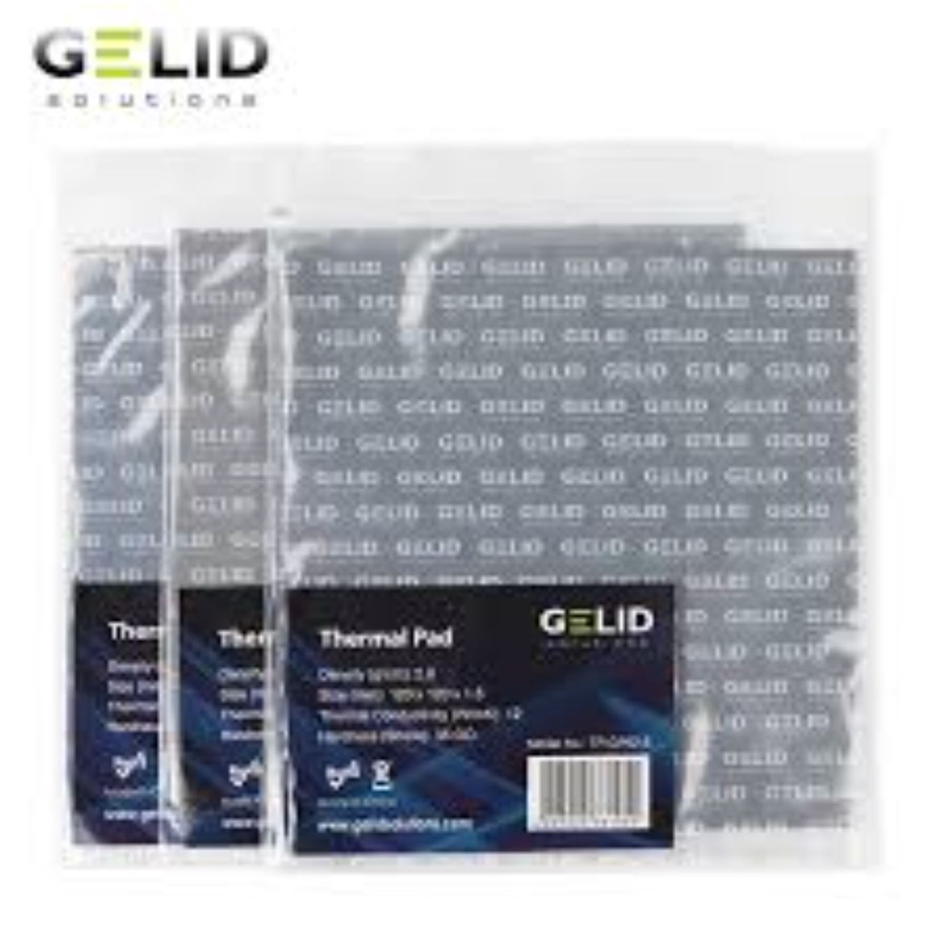 Tira thermal pad gelid 12cm x 2cm x 0 5mm ps3 ps4 gpu 12w m k