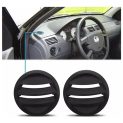 Par Tela Difusor de Ar Superior Gol Saveiro Parati G3 Preto