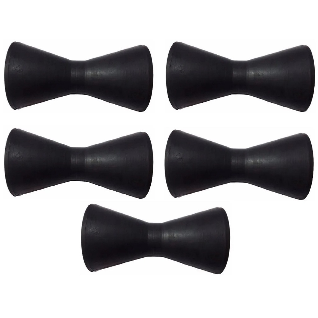 Kit 5 Roletes Berço  Carretinha Barco Jetski Lancha 80 X 190