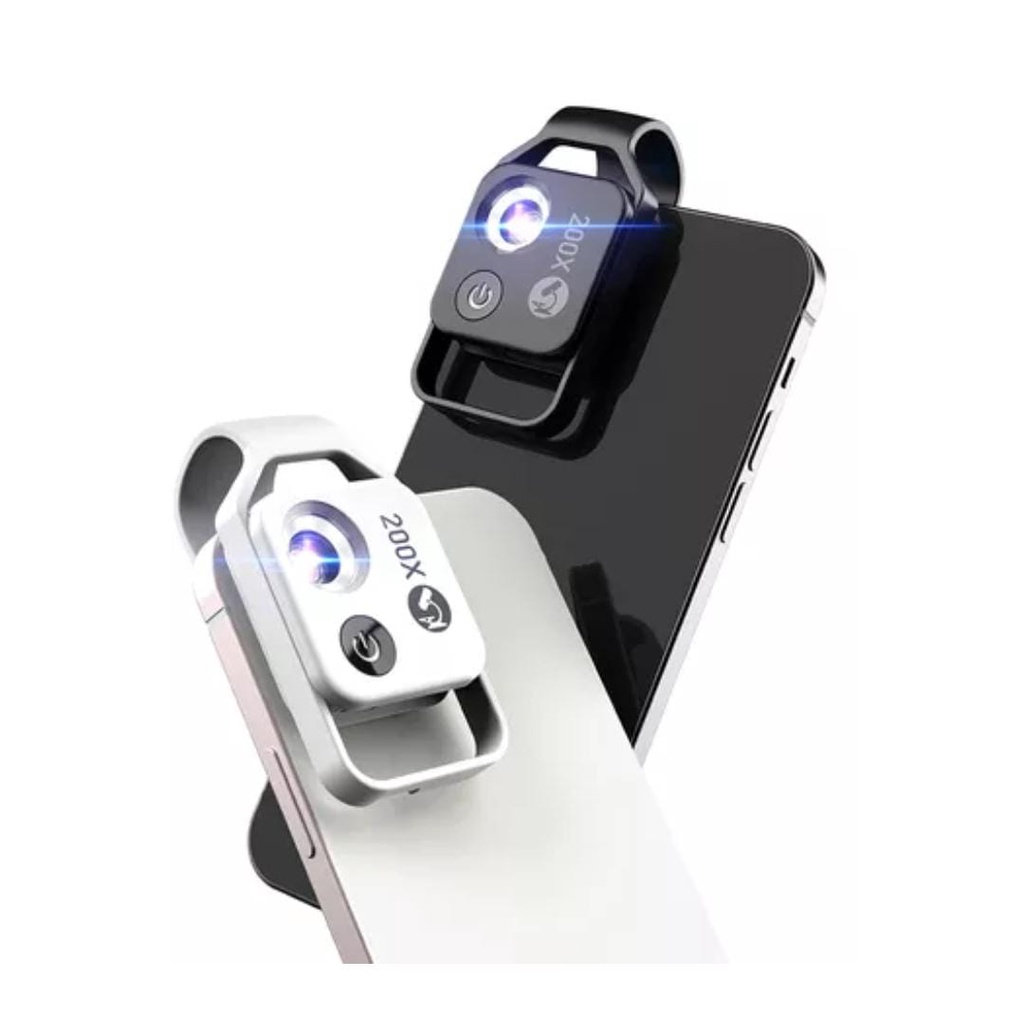 Lente Microscópio Apexel Para Celular 200x Mini Lente de Ampliação PERFEITO