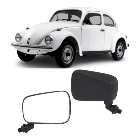 Retrovisor Fusca 1979 até 1996 Espelho Lateral Premium