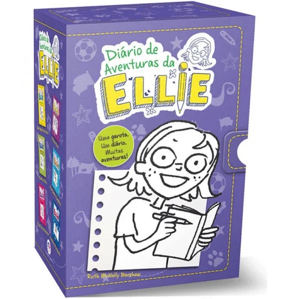 Box com 6 Livros - Diário de Aventuras da Ellie em Oferta na Shopee