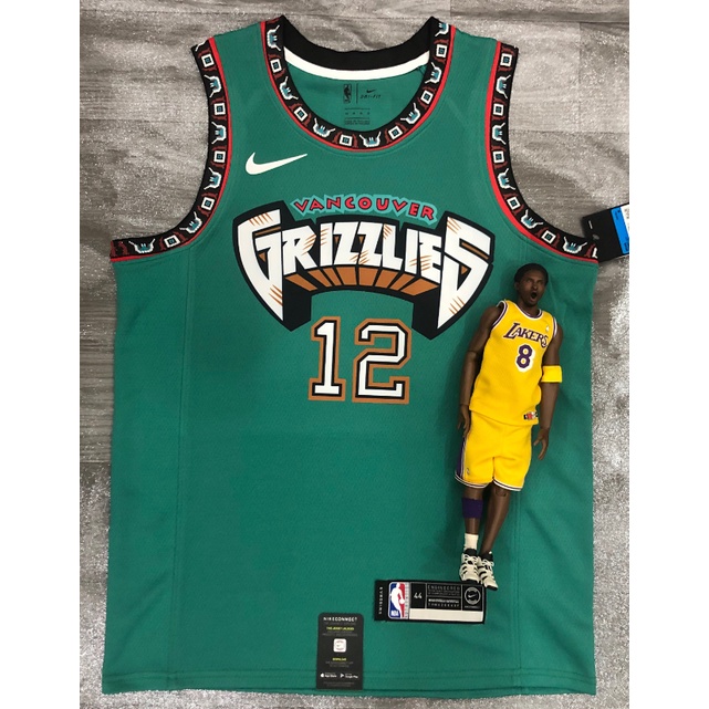nba Memphis Grizzlies No. 12 Morant green basketball jersey hot pressed