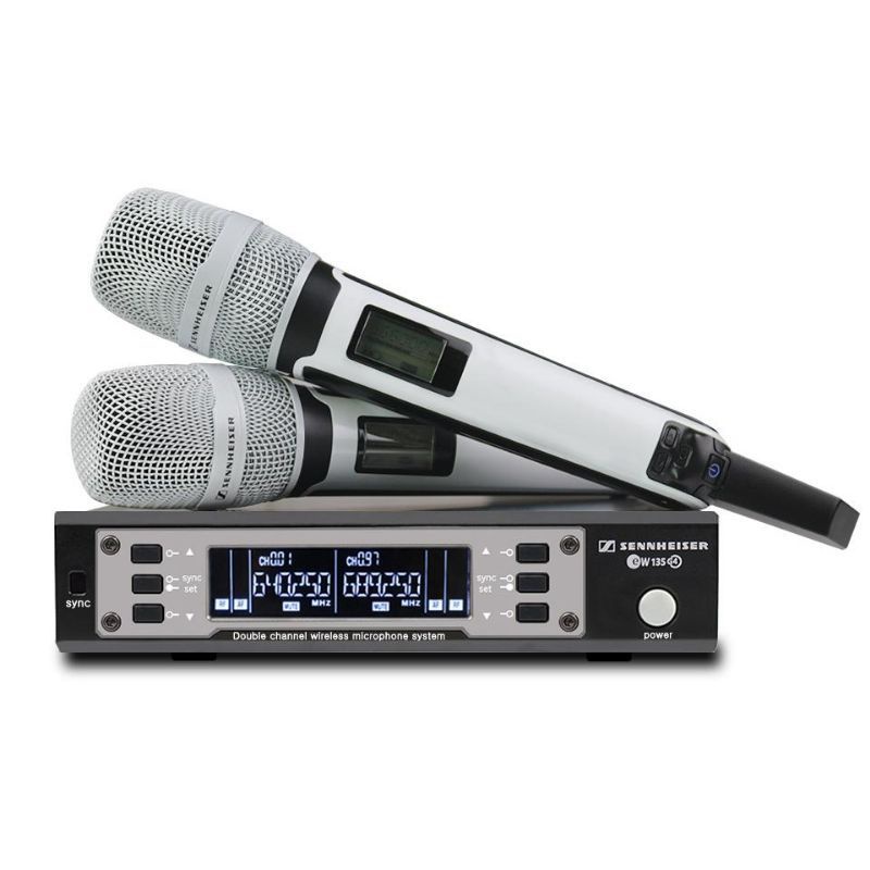 Microfone Duplo Ew 135 G4 Sennheiser Pronta Entrega Envio Rápido Profissional Digital Uhf