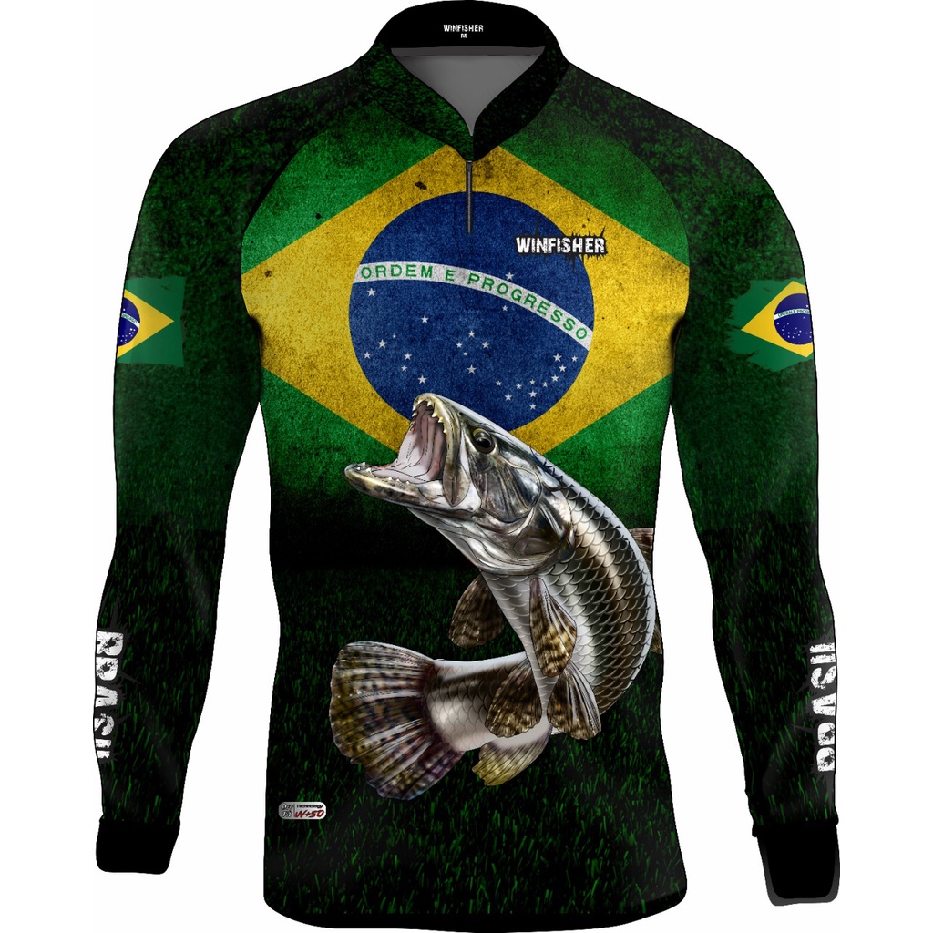 Camiseta Winfisher UV50 - Traíra Brasil