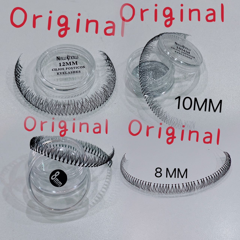 Pacote Com 12 Cilios artesanais New Show Autenticas Pacote 8mm/10mm/12mm/14mm em Oferta na Shopee
