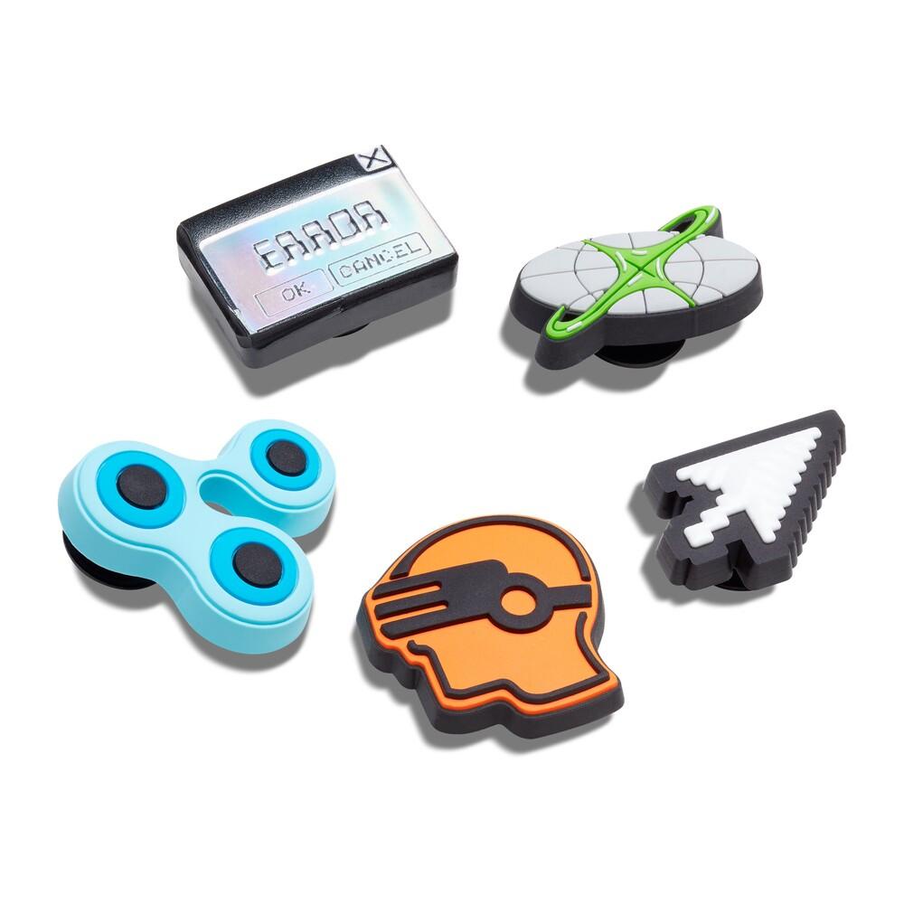 Jibbitz™ crocs gamer boy - 5 pack unico