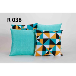 Kit Com 08 Capas Para Almofadas Decorativas Ideal Para Decoração de Quarto e Sala Floral e Liso com Zíper