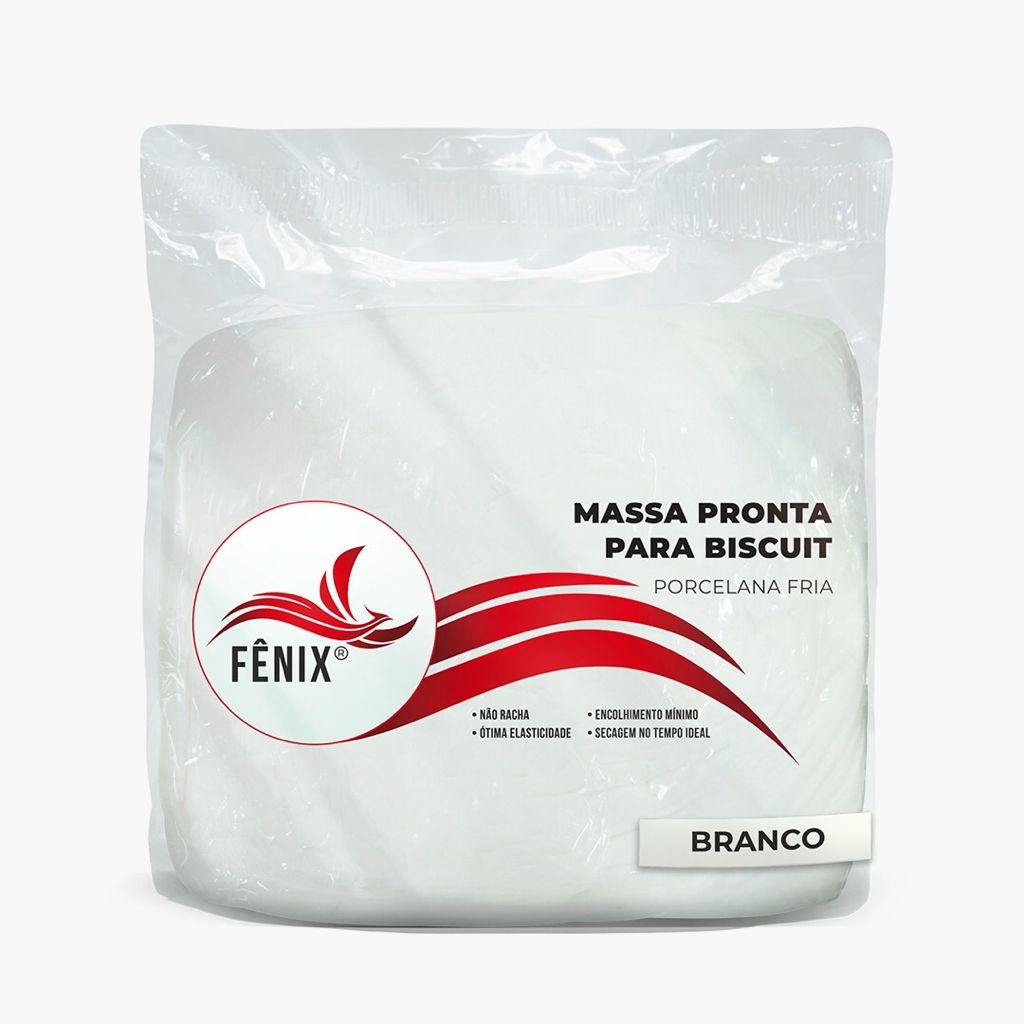 Massa Fenix BRANCA *** 900gr em Oferta na Shopee